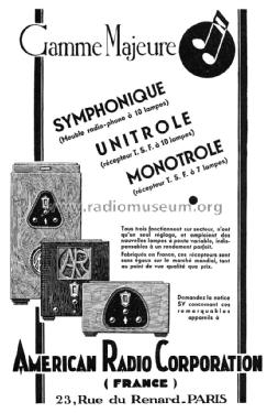 Symphonique ; American Radio (ID = 1144778) Radio