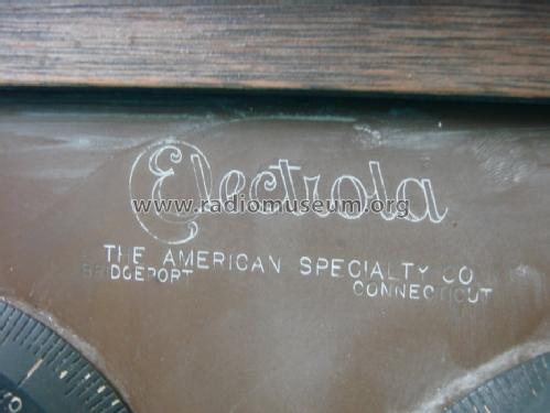 Electrola ; American Specialty (ID = 1007276) Radio