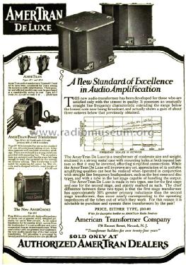 AF Transformer AF6 / AF7 ; American Transformer (ID = 1371930) Radio part