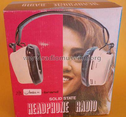 Solid State 8 Twin Speaker Headphone Radio ; Amico Exhibit Sales (ID = 1218780) Radio