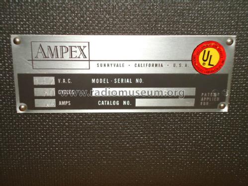 960 ; Ampex; San Carlos, (ID = 854766) R-Player