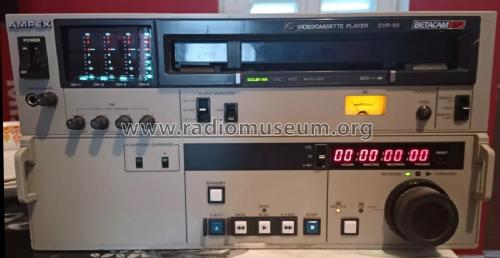 Betacam SP Studio Player CVR-60; Ampex; San Carlos, (ID = 3076981) R-Player