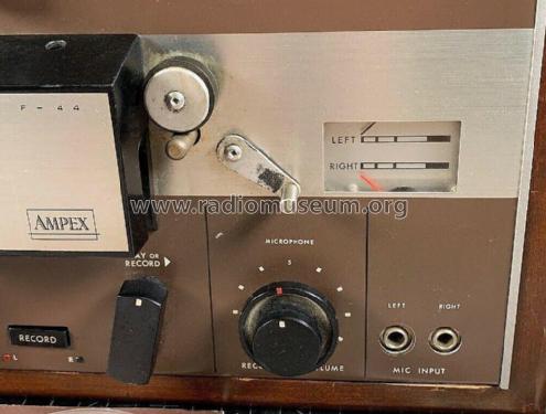 Ampex F-44 Fine Line Tube Reel To Reel Player Recorder (From An All In One  Unit)