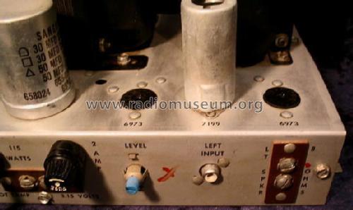 stereo amp unknown; Ampex; San Carlos, (ID = 434446) Ampl/Mixer