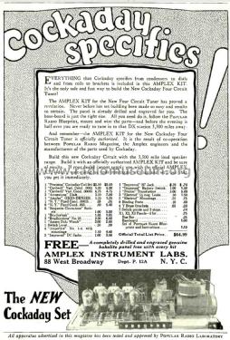 Amplex Cockaday Four Circuit Tuner ; Amplex Instrument (ID = 2051363) Kit