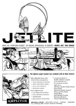 Microphone Headset Jetlite; Amplivox (ID = 2729949) Speaker-P