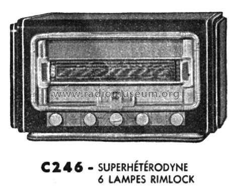 C246; Amplix CGTVE; Paris (ID = 1675041) Radio