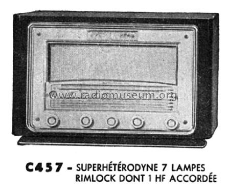 C457; Amplix CGTVE; Paris (ID = 1674809) Radio