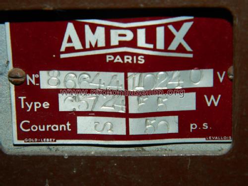 C5724; Amplix CGTVE; Paris (ID = 2536074) Radio