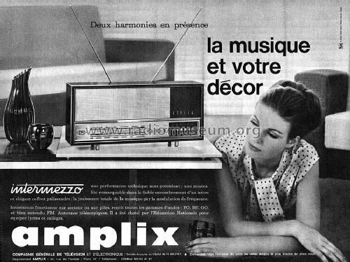 Intermezzo ; Amplix CGTVE; Paris (ID = 2528119) Radio