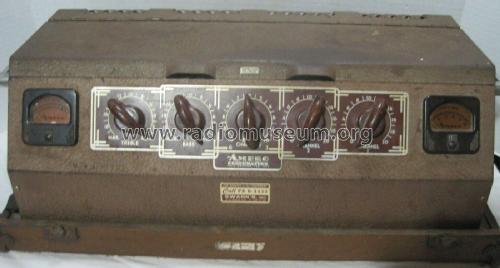 PA Amplifier PA4; Ampro Corp.; Chicago (ID = 2659820) Ampl/Mixer