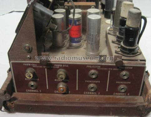 PA Amplifier PA4; Ampro Corp.; Chicago (ID = 2659821) Ampl/Mixer