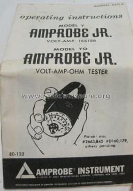 Amprobe Jr. YO550; Amprobe Instruments, (ID = 2825384) Equipment