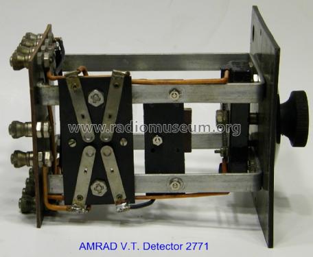 2771 Vacuum Tube Detector; Amrad Corporation; (ID = 1441539) mod-pre26