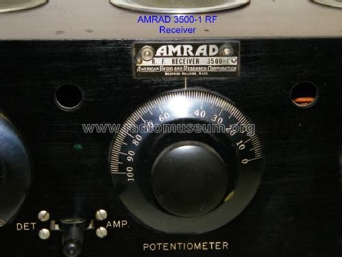 Amrad 35 3500-1 3475 & 2634; Amrad Corporation; (ID = 942505) Radio