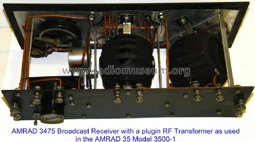 Broadcast Tuner 3475; Amrad Corporation; (ID = 943526) Radio