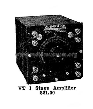 VT One-Step Amplifier No. 2766; Amrad Corporation; (ID = 993514) Verst/Mix