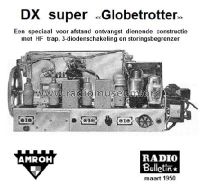 DX Super Globetrotter ; Amroh NV Radio (ID = 1539199) Radio