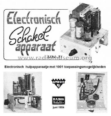 Electronisch schakelapparaat UN31; Amroh NV Radio (ID = 2431862) Altri tipi