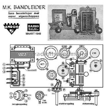 M.K. Bandleider ; Amroh NV Radio (ID = 2326121) Radio