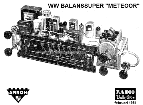 WW Balanssuper Meteoor ; Amroh NV Radio (ID = 1671894) Radio