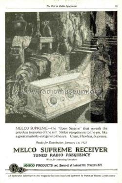 Melco Supreme ; AMSCO Products Inc.; (ID = 2516002) Radio