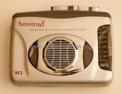 AM/FM Radio Auto Reverse Cassette Player W3; Amstrad; London (ID = 3004125) Radio