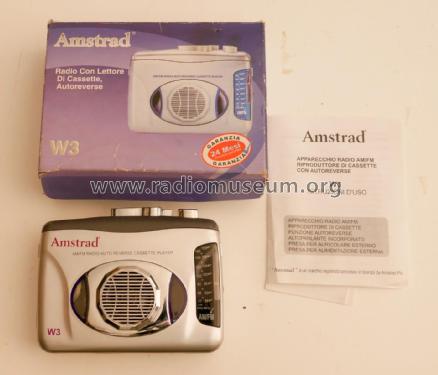 AM/FM Radio Auto Reverse Cassette Player W3; Amstrad; London (ID = 3004126) Radio