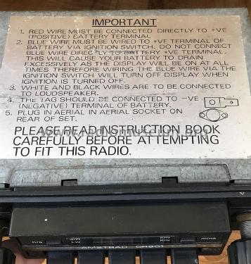 CR901; Amstrad; London (ID = 2863954) Car Radio