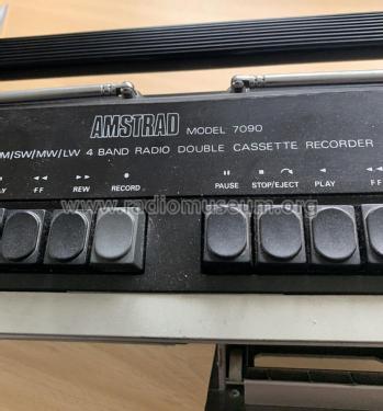 FM/SW/MW/LW Radio Double Cassette Recorder 7090; Amstrad; London (ID = 2866122) Radio