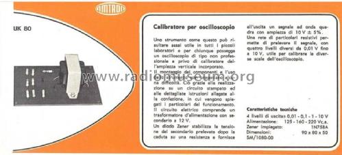 Calibratore per Oscilloscopio UK 80; Amtron, High-Kit, (ID = 2508835) Equipment