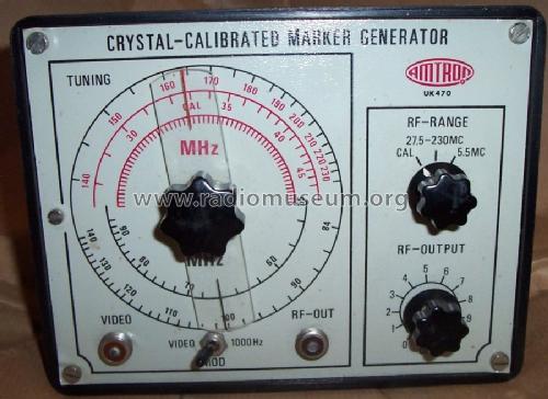 Crystal-calibrated Marker Generator UK 470; Amtron, High-Kit, (ID = 1561708) Equipment