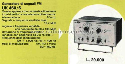 FM Signal Generator UK460/S; Amtron, High-Kit, (ID = 1915653) Equipment