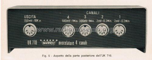 Miscelatore a 4 Canali UK 710/C; Amtron, High-Kit, (ID = 2769553) Ampl/Mixer