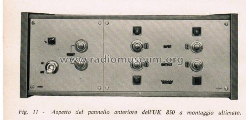 Pulsantiera di Scambio Amplificatori Diffusori-Stereo UK 830; Amtron, High-Kit, (ID = 2738918) Kit