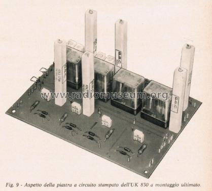 Pulsantiera di Scambio Amplificatori Diffusori-Stereo UK 830; Amtron, High-Kit, (ID = 2738921) Kit