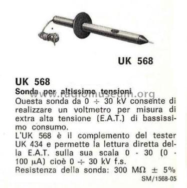 Sonda per Altissime Tensioni UK 568; Amtron, High-Kit, (ID = 2511141) Equipment