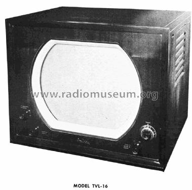 TVL-16 Ch= VL-16; Andrea Radio Corp.; (ID = 2862776) Television