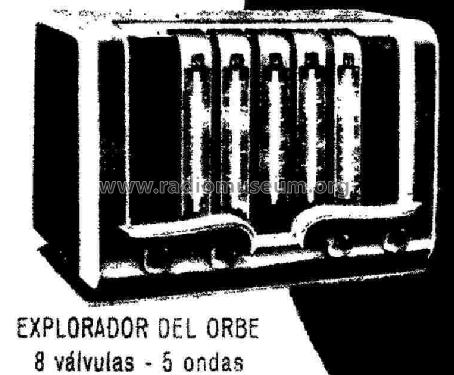 Explorador del Orbe 52-M; Anglo Española de (ID = 772316) Radio