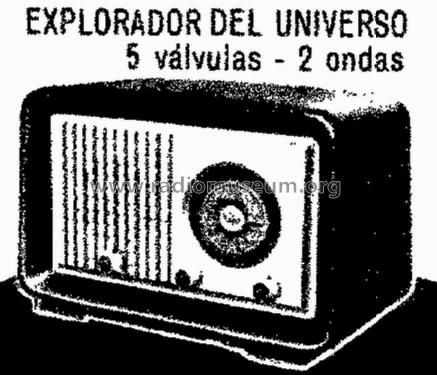 Explorador del Universo ; Anglo Española de (ID = 767673) Radio