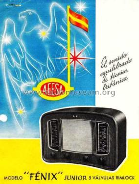 Fénix Junior 38-RU; Anglo Española de (ID = 747332) Radio