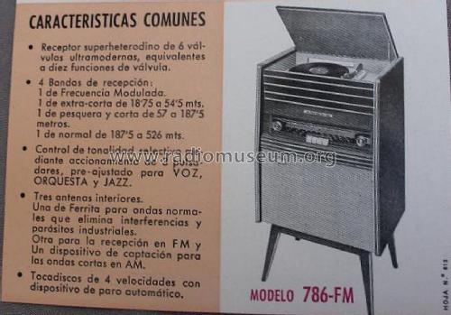 Radiofonógrafo 786-FM; Anglo Española de (ID = 3020248) Radio