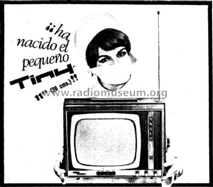 Tiny Visión 11' TP01-113; Anglo Española de (ID = 772436) Televisore