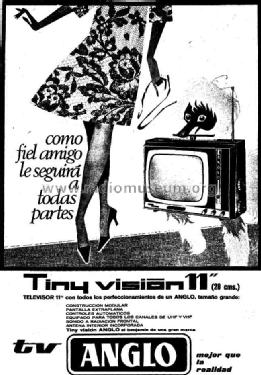 Tiny Visión 11' TP01-113; Anglo Española de (ID = 772437) Televisore