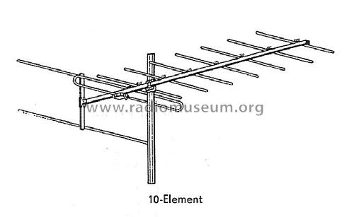 10-Element-VHF-Antenne 3503.03; Antennenwerke Bad (ID = 1702496) Antenna