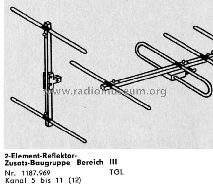 2-Element-Reflektor-Zusatz 1187.969; Antennenwerke Bad (ID = 1701210) Antenna