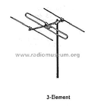 3-Element-VHF-Antenne 87.547 und 87.548; Antennenwerke Bad (ID = 1702488) Antenna