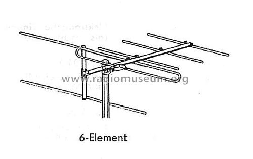 6-Element-VHF-Antenne 3502.03; Antennenwerke Bad (ID = 1702492) Antenna