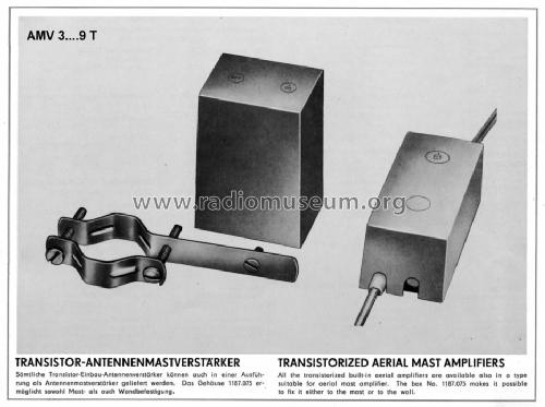 Antennen-Mastverstärker AMV3T 1185.302; Antennenwerke Bad (ID = 1337274) Ampl. HF
