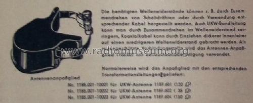 Antennenanpassglied 1185.001-10001; Antennenwerke Bad (ID = 1663772) Antenna
